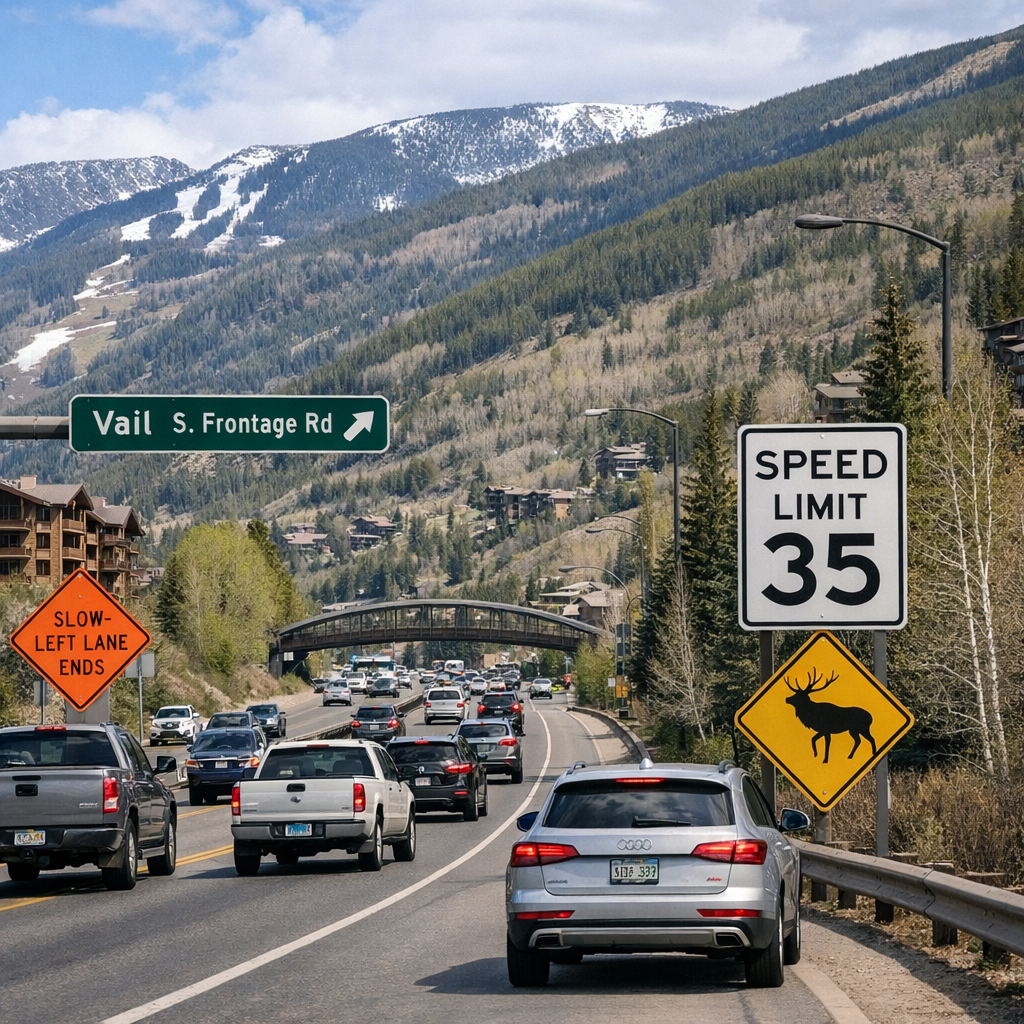 Vail’s Frontage Roads to Implement Automated Speed Enforcement